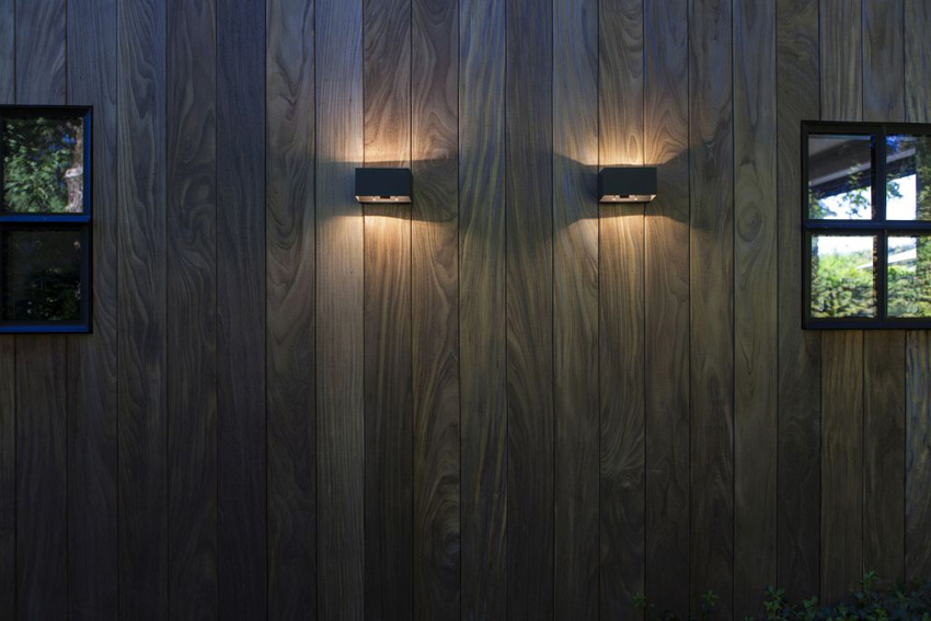 Applique murale extérieur - gris foncé - 14,6x7,5x9,4cm - LED - 1x10,5W - 4000K - IP54 - détecteur de mouvement