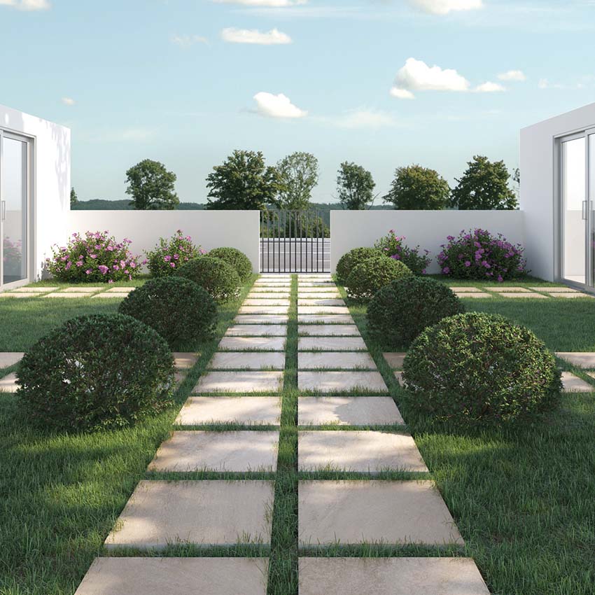 Dalle de terrasse Nevada beige 60x60x2cm