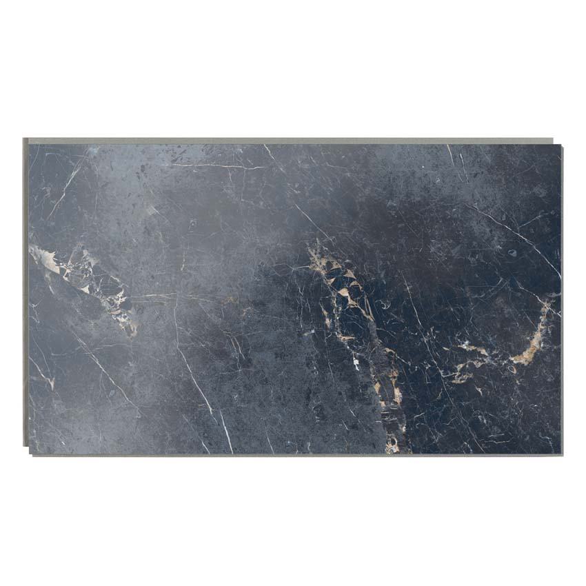 Panneau mural Dumawall+ Mura gloss marbre bleu 37,5x65cm