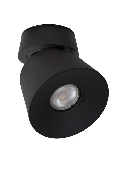 Lucide TRIGONO - Plafondspot - Ø 10,5 cm - 1xGU10 - Zwart