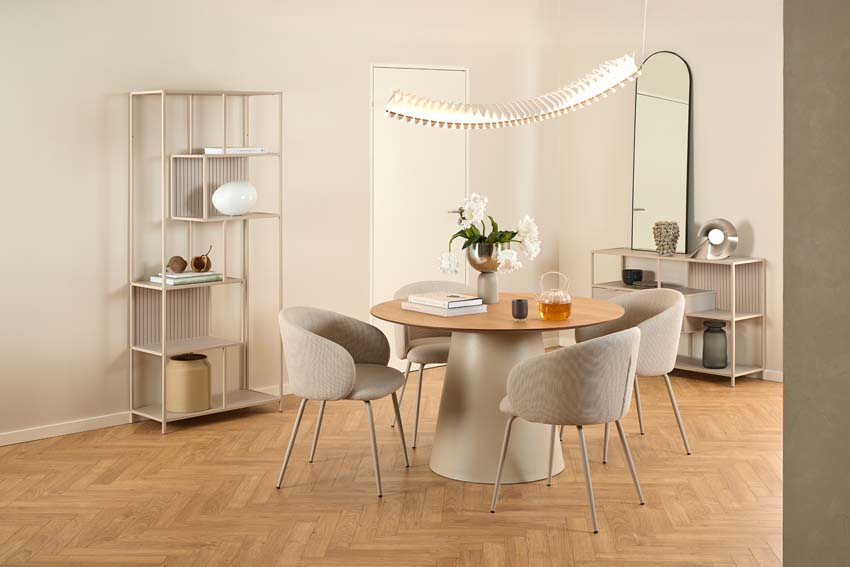 Chaise Nora beige