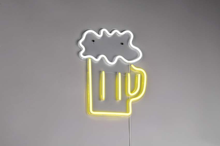 Applique murale - Bière - 29,5x1x36cm - LED - 1x5W