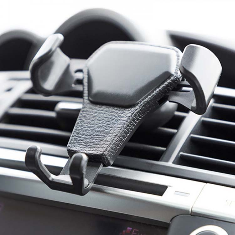 Support gravitationnel de téléphones portables pour voiture