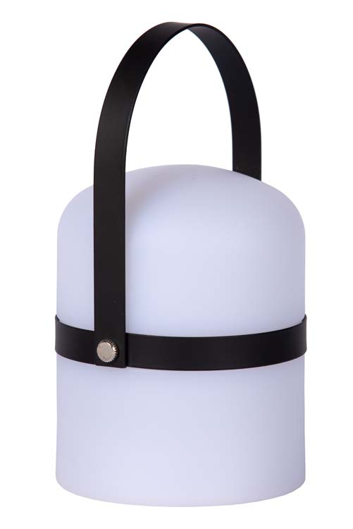 Tafellamp buiten - wit/zwart - Ø10cm - dimbaar - LED - 0,3W - 3200K - IP44 - 3 StepDim