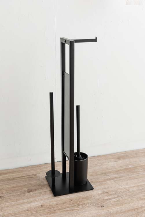 Valet de toilette Foster noir mat