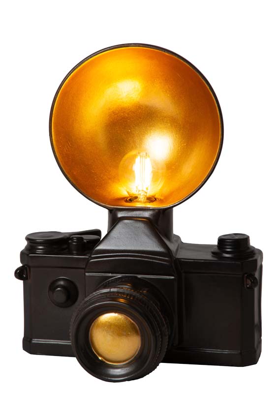 Lampe de table - 1xE14 - Noir