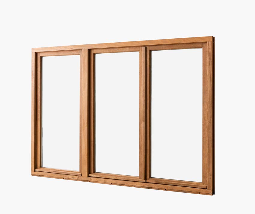 Houten draairaam 3-vleugels Meranti Trae 55mm naturel 1800 x 1200 mm
