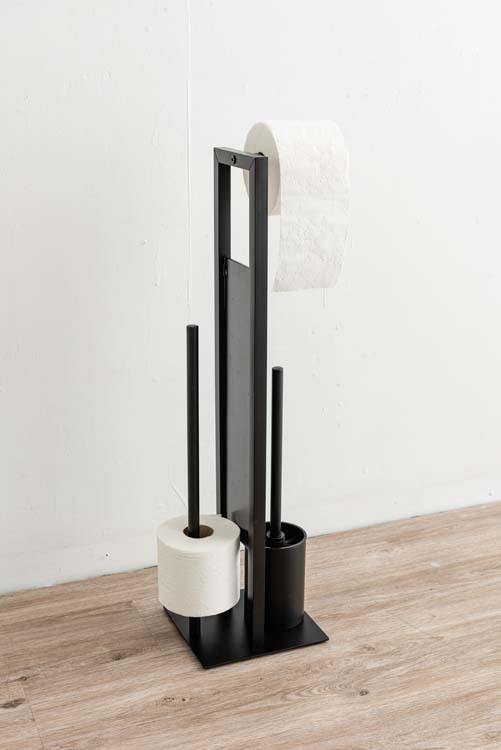 Valet de toilette Foster noir mat