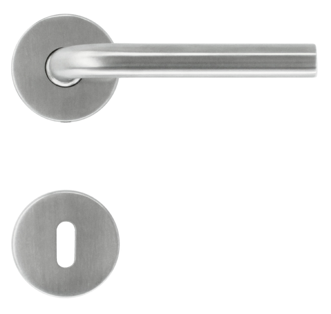 Deurklink inox Milano 16mm - 13cm