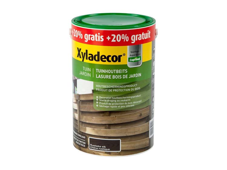 Xyladecor beits tuinhout 6l rustieke eik