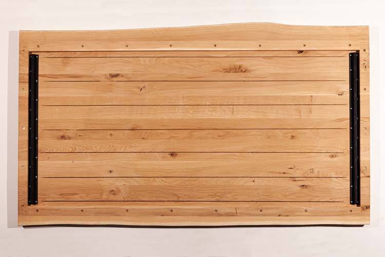 Tafelblad natuur eik boomkant 180cm