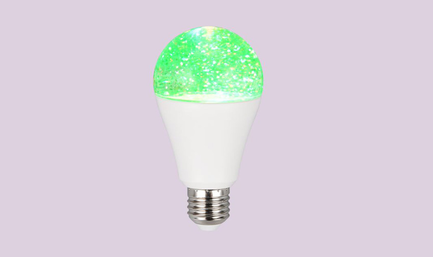Ampoule LED - E27 - blanc - Ø6x10,5cm - dimmable - 2,5W - RGB
