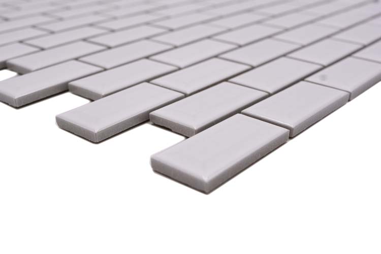 Mosaïque Metro Blanc brillant 30x30cm