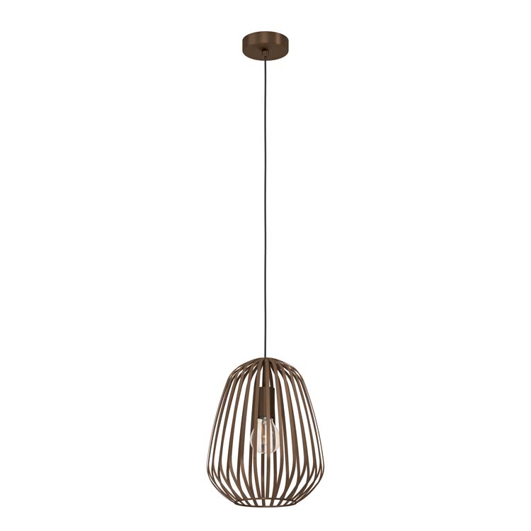 Suspension - bronze - Ø28cm - dimmable - E27 - 1x40W