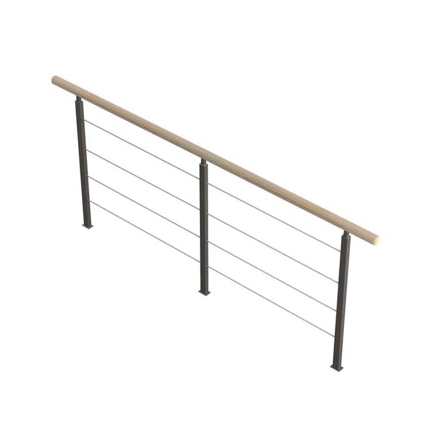 Parapet sapin Bonn 200cm Parapet sapin Bonn 200cm