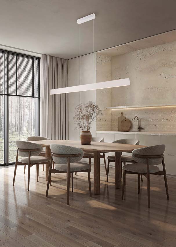 Hanglamp Easy Lift - Grijs - 150cm - Dimbaar - 1x35W - 2700-6000K