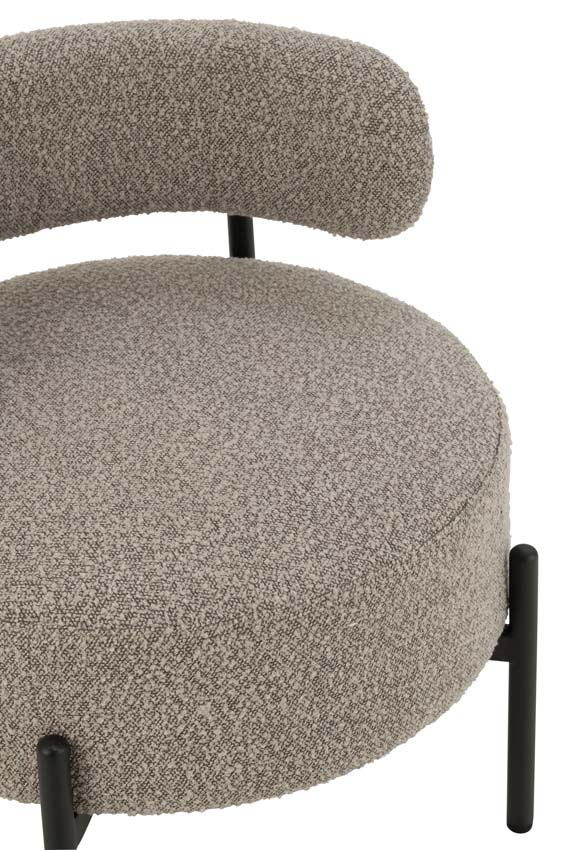 Lounge stoel Boucle grijs Lounge stoel Boucle grijs