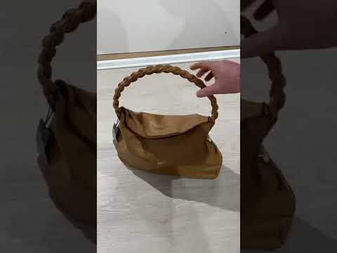 Handtas Hobo Bag Flamant almond