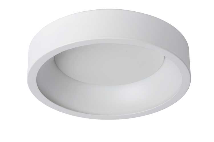 Lucide TALOWE LED - Plafonnière - Ø 30 cm - LED Dimb. - 1x20W 3000K - Wit