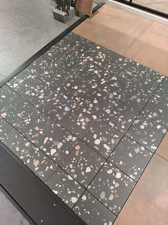 Vloer- en wandtegel Magic Stone antraciet 20x20cm