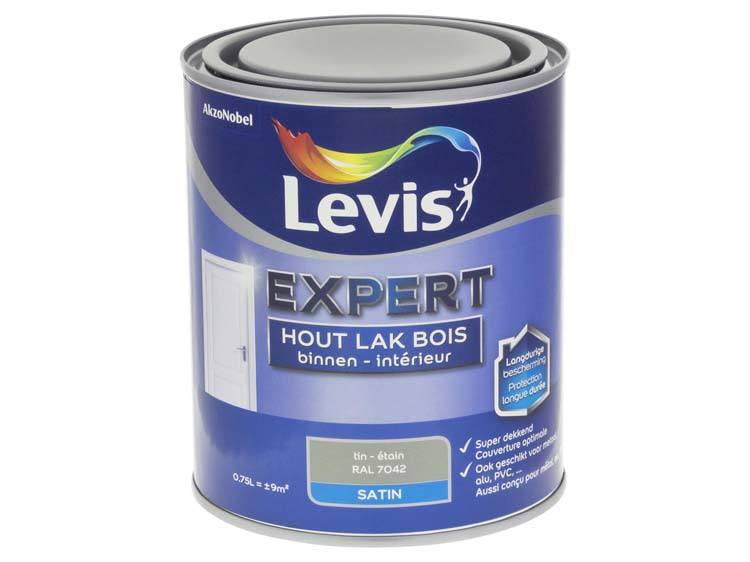 Levis Expert lak binnen zijdeglans 0,75l tin