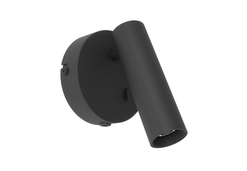 Wandlamp - zwart - Ø11cm - LED - 1x5W - 2700/4000/6500K