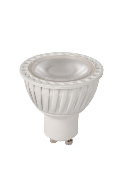 Lucide MR16 - Led lamp - Ø 5 cm - LED Dimb. - GU10 - 1x5W 2200K/2700K - 3 StepDim - Wit