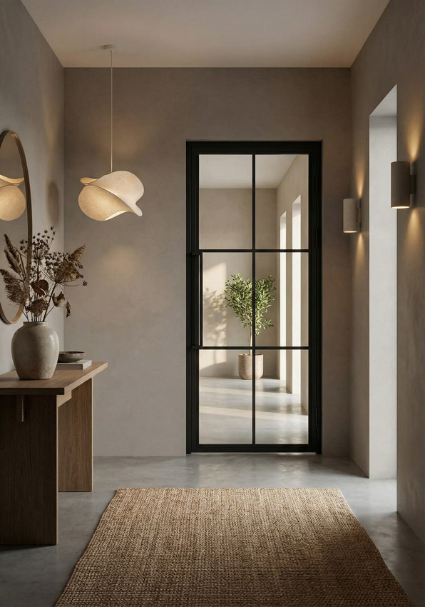 Porte intérieure Fer forgé 6W Tara 880 x 2149 mm Gauche