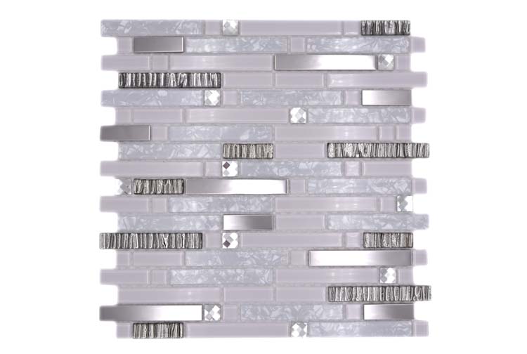 Mozaïek Crystal Mix glanzend 29,8x30,4cm