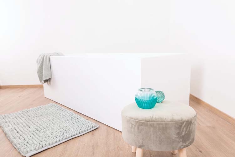 Baignoire îlot Bright blanc brillant 178,5x80cm