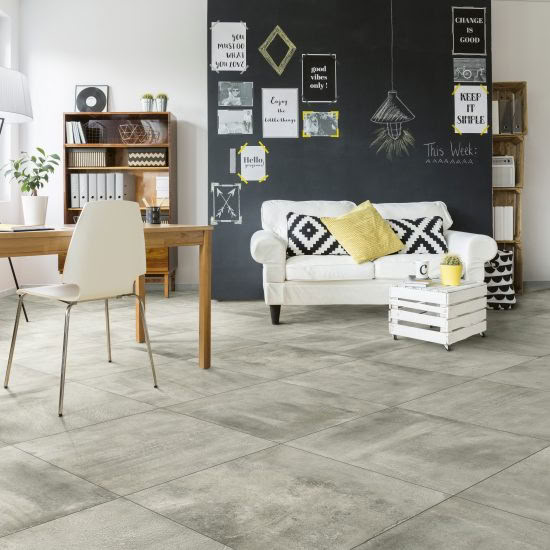 Vloer- en wandtegel Betonico grijs 45x45cm