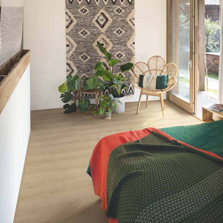 Stratifié Quick-Step Classic 8mm chêne brut 120x19cm