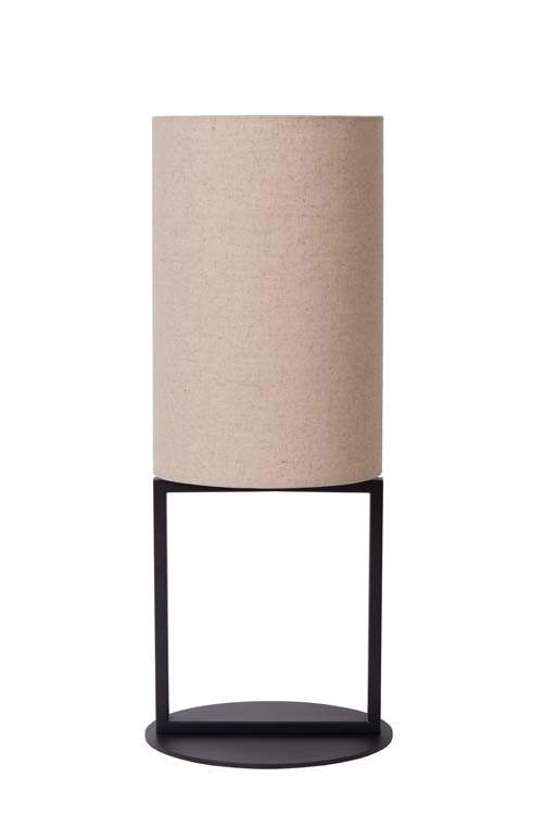 Lucide HERMAN - Tafellamp - Ø 20 cm - 1xE27 - Beige