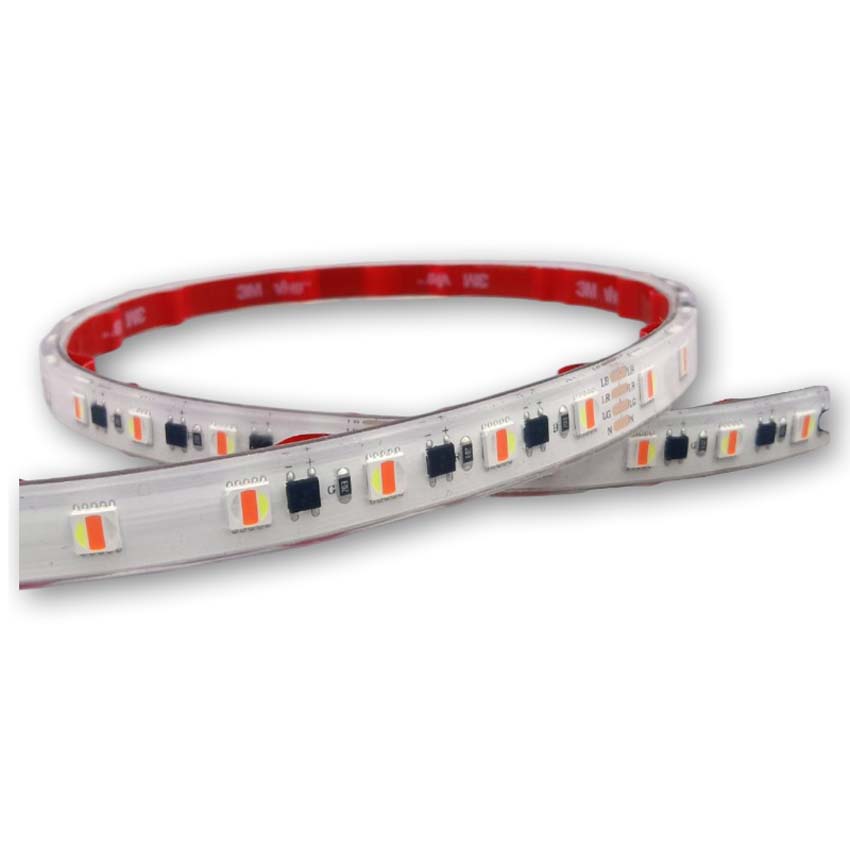 Bande LED  RGB  par 5cm  IP54  dimmable  13W/mètre  3000K