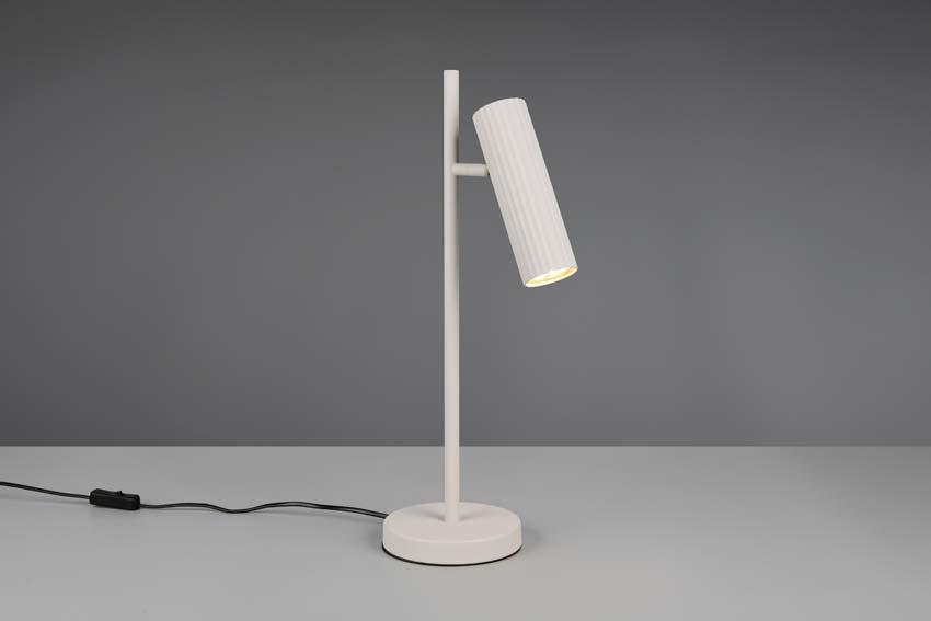 Lampe de table - Gris - H50cm - Dimmable - GU10 - 1x10W