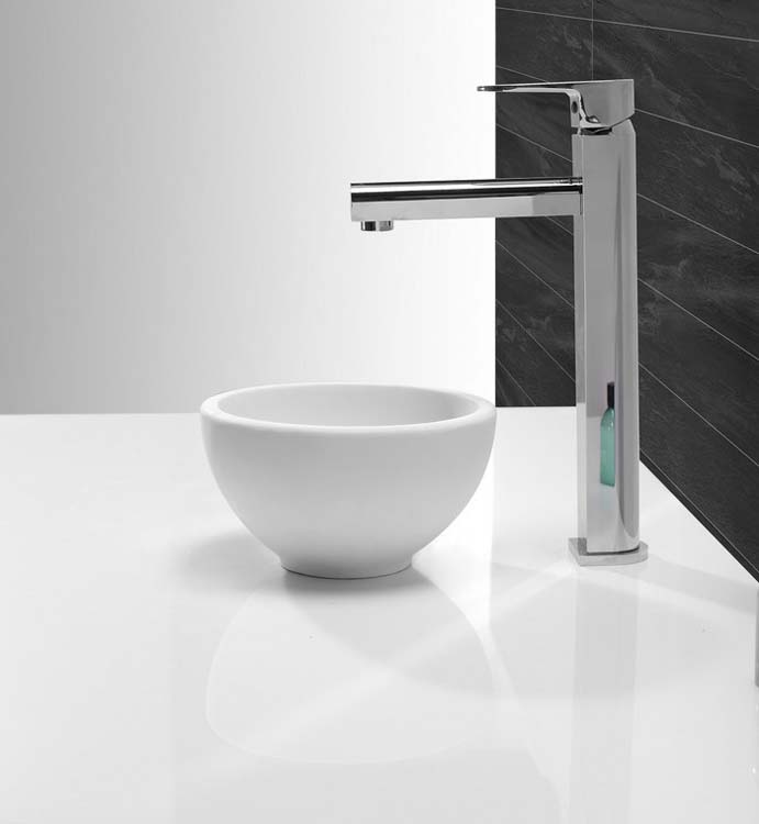 Vasque Karen ronde 20 x 20 x 11 cm solid surface
