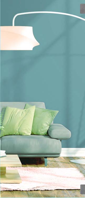 Enkele glazen binnendeur Sky Day helder glas op maat - scharnieren inox