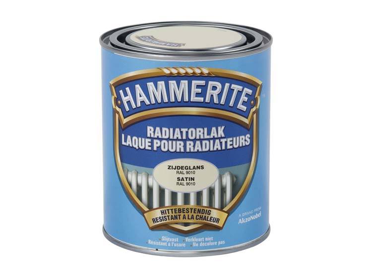 Hammerite radiatorlak 0,75l zuiver wit