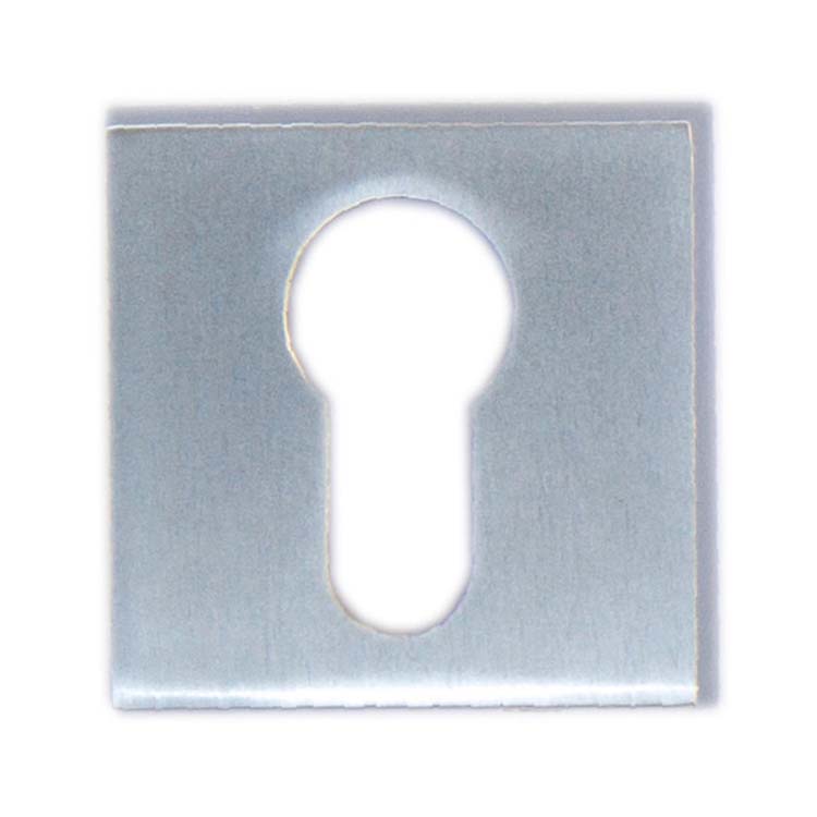 Plaque cylindre pro foudre/palermo/siena chrome brossé