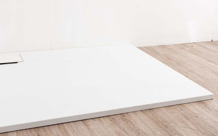 Douchebak Myo SMC mat wit leisteenlook 180x90cm