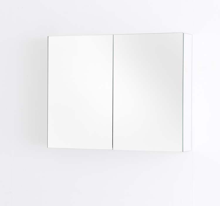 Spiegelkast Tim met dubbelzijdige spiegeldeuren 120x70cm