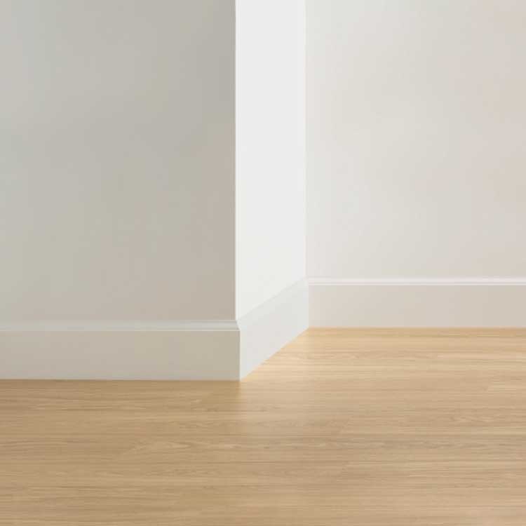 Plinthe à peindre Quick-Step 16 x 160 x 2400 mm blanc