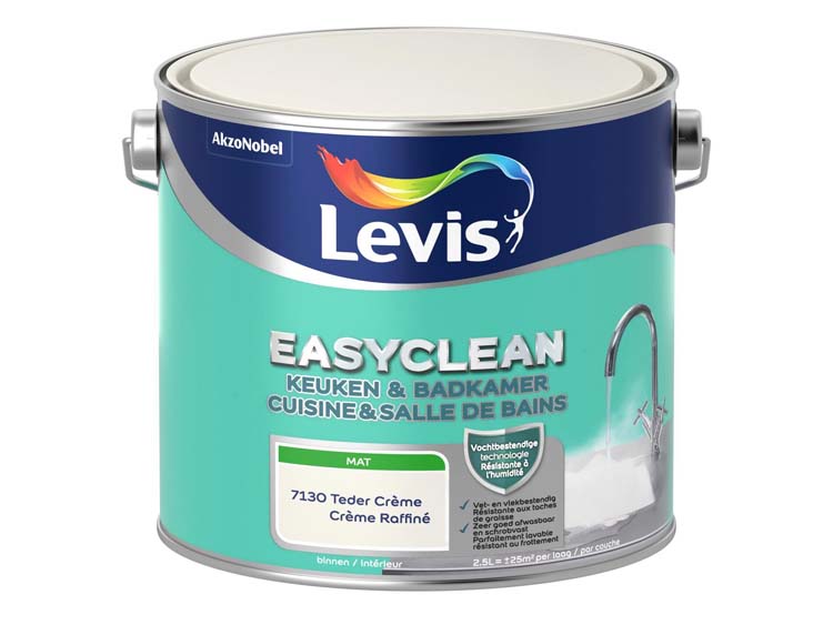 Levis Easyclean keuken & badkamer teder crème 2,5L