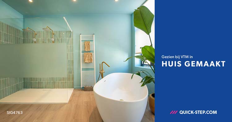 Stratifié Quick-Step Capture 9mm chêne naturel brossé 138x21,2cm