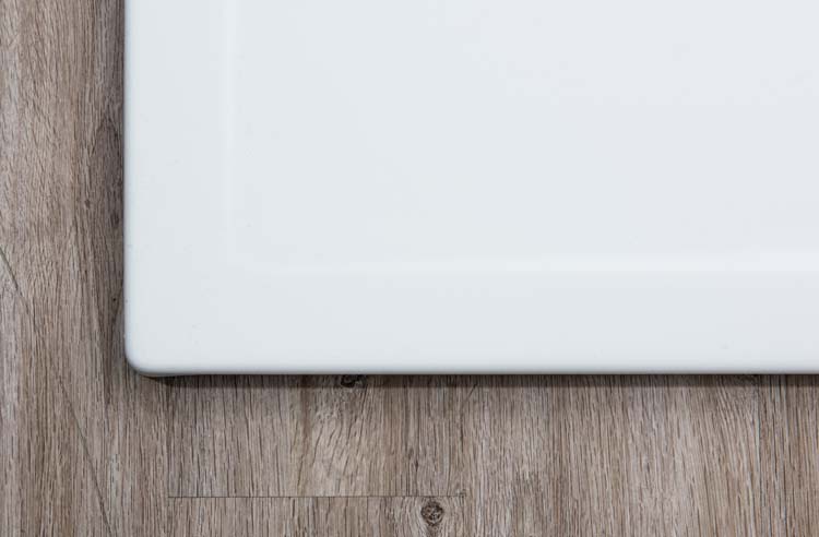 Douchebak Horst acryl mat wit 160x90cm