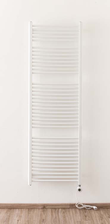 Radiateur électrique Darius single blanc 180 x 60 cm 900 watt