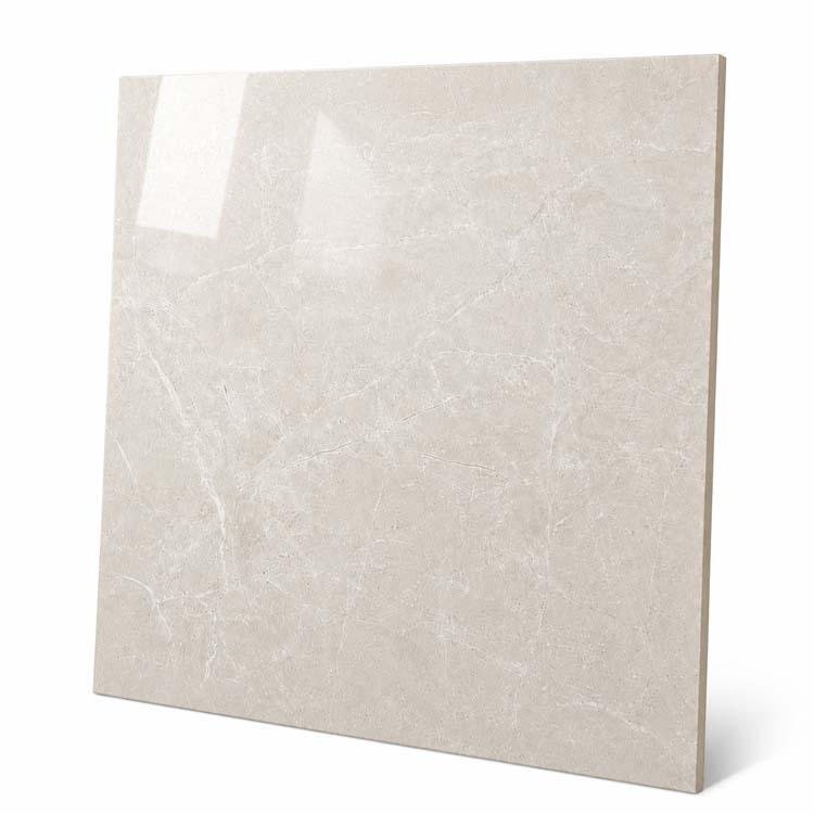 Carrelage de sol et mural Lessa Marmi beige 60x60cm