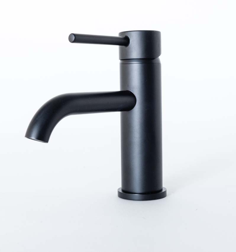 Robinet de lavabo Maddi noir mat