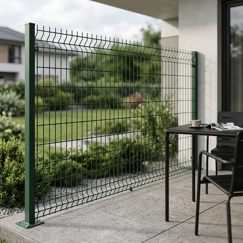 Grillage rigide vert 123x200cm