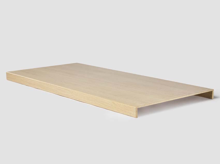 Dubbele traptrede Maestro Florida oak 130x61x5,6cm